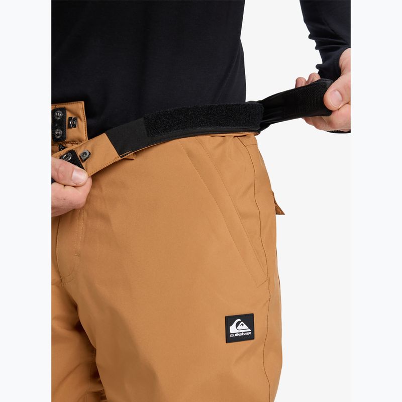 Pantaloni de snowboard pentru copii Quiksilver Estate almond 8