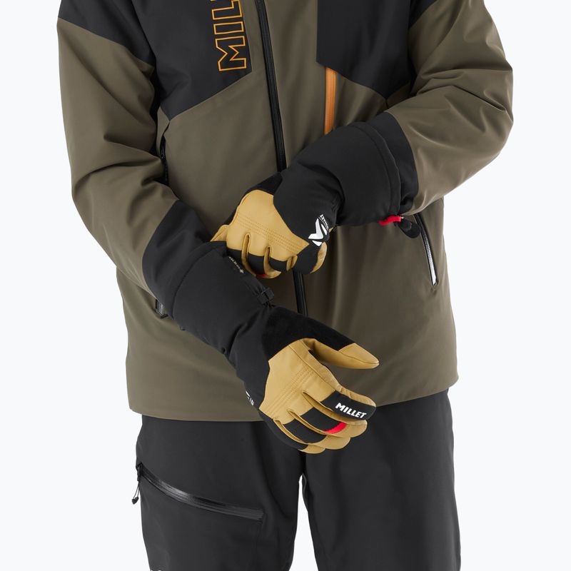 Mănuși de schi pentru bărbați Millet Cosmic GTX brown 7