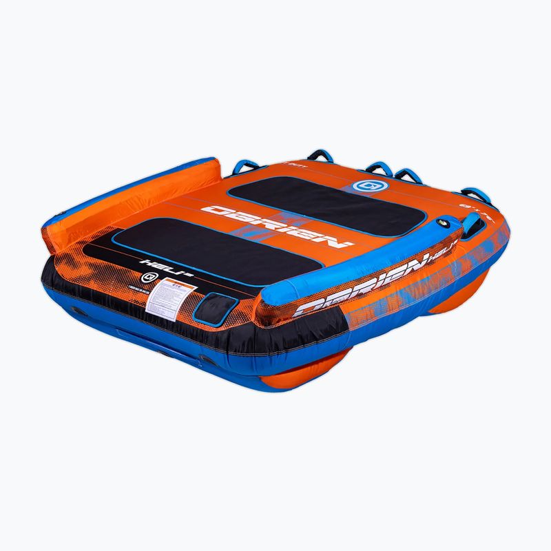Plută de remorcare O'Brien Heli 2 Boat Tube Orange / Blue