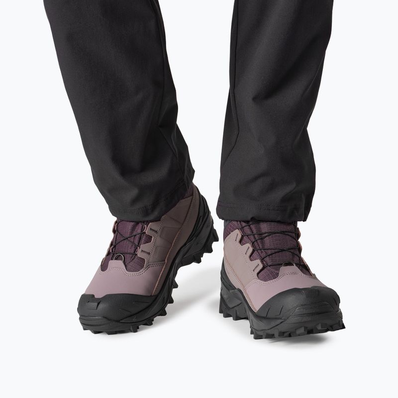 Încălțăminte de trekking pentru femei Salomon Crosstrak Powder WP nine iron/shark 6