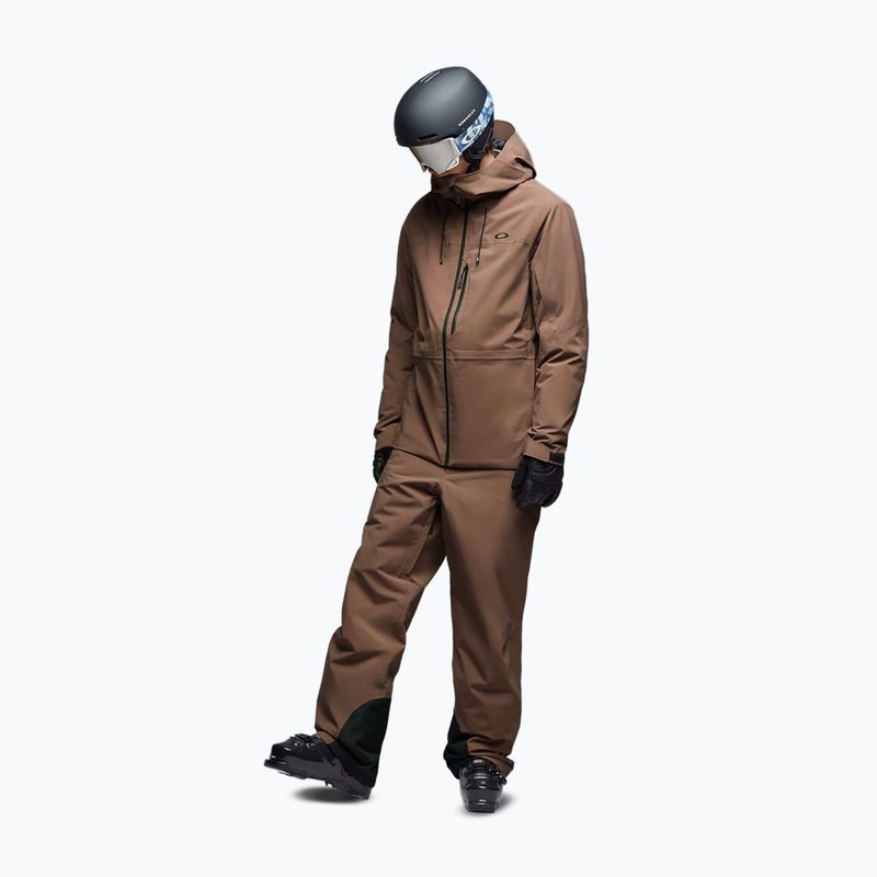 Pantaloni de schi pentru bărbați Oakley Canopy Insulated dark umber 2