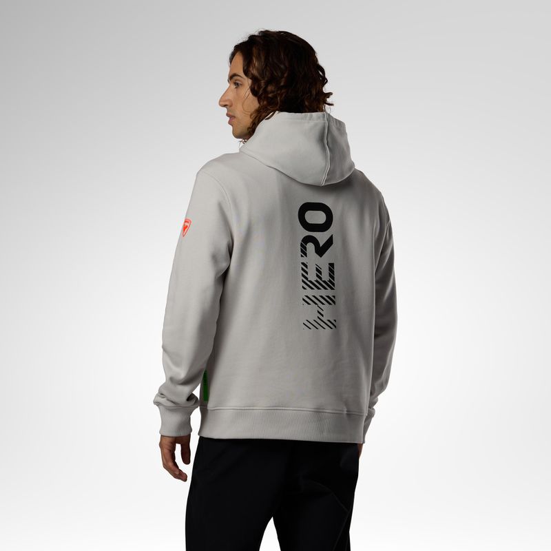 Bluză pentru bărbați Rossignol Hero Hoodie light grey 3
