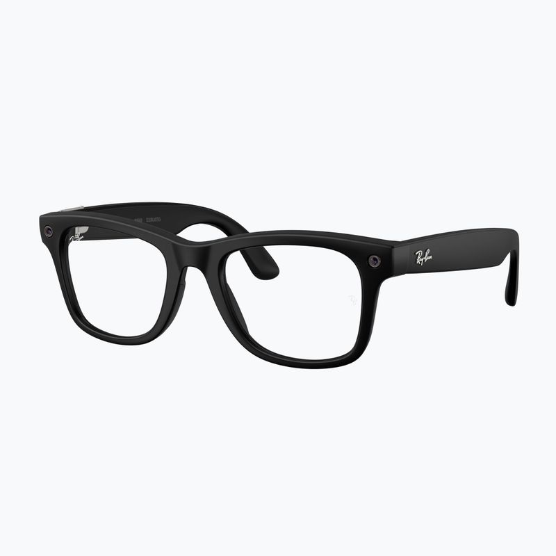 Ochelari cu cameră Ray-Ban Meta Wayfarer matte black/trs g.green