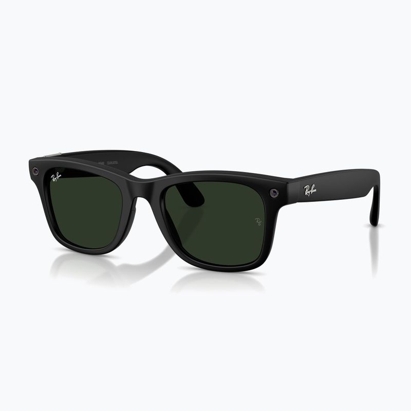 Ochelari cu cameră Ray-Ban Meta Wayfarer matte black/trs g.green 7