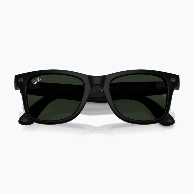 Ochelari cu cameră Ray-Ban Meta Wayfarer matte black/trs g.green 9