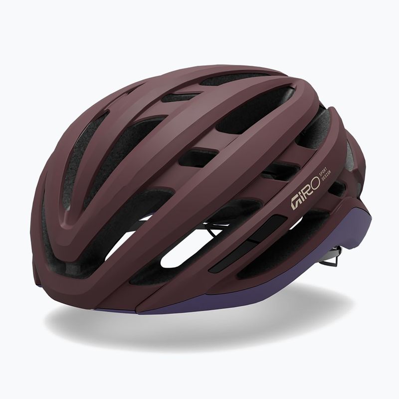 Cască de bicicletă Giro Agilis MIPS matte dark maroon