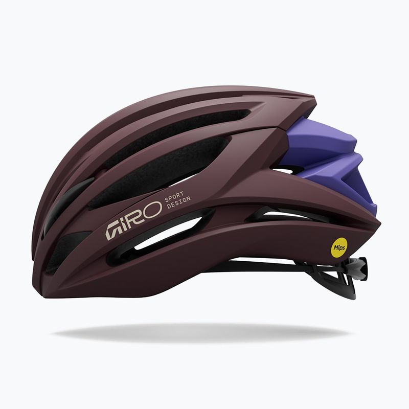 Cască de bicicletă Giro Syntax MIPS matte dark maroon 2