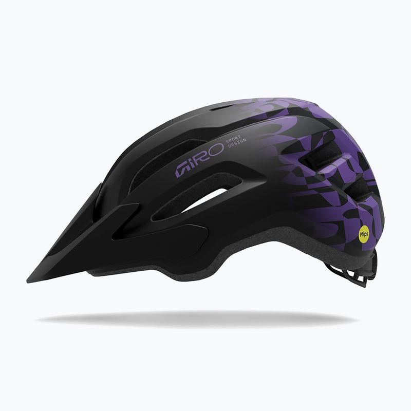 Cască de bicicletă Giro Fixture II MIPS matte black/purple rush 2