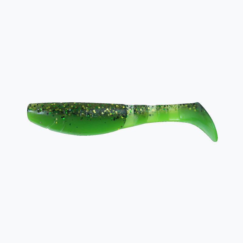Relax Hoofed Hoofed momeală de cauciuc 4 Laminat 4 buc. Baby Bass / Lime BLS4-L