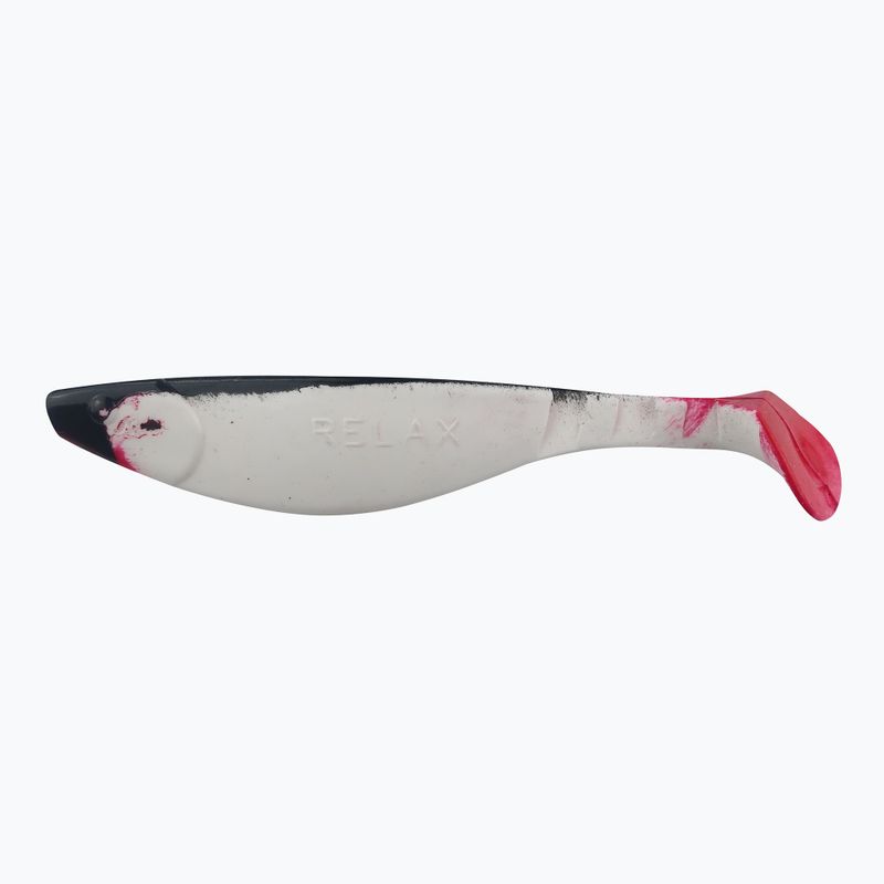 Momeală moale Relax Hoof 6 Red Tail 3 buc. Negru / Alb BLS6-S