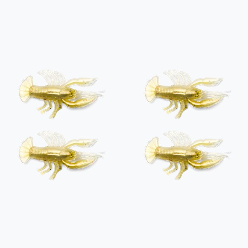 Relax Crawfish 2 Momeală moale laminată 4 buc. Pepene verde-negru, roșu strălucitor / mătase CRF2