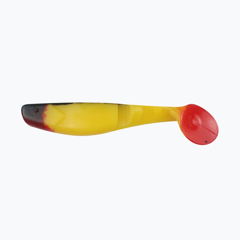 Momeală din cauciuc Relax Terminator 3 Red Tail 4 buc. Negru / Galben RT3-S