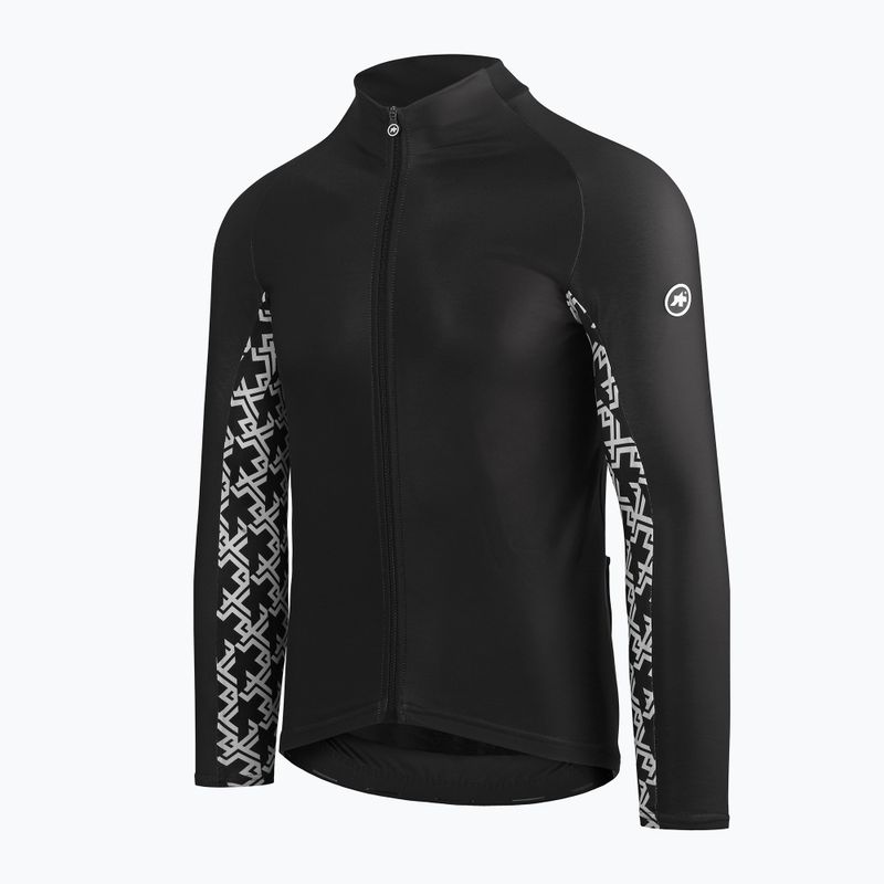 ASSOS Mille GT Spraing toamnă LS ciclism bluză de ciclism negru 2