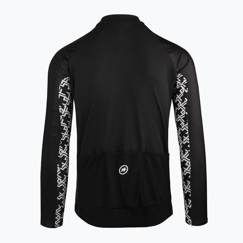 ASSOS Mille GT Spraing toamnă LS ciclism bluză de ciclism negru 3