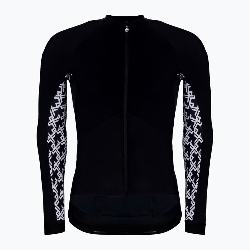 ASSOS Mille GT Spring Fall tricou de ciclism pentru bărbați negru 11.30.344.18