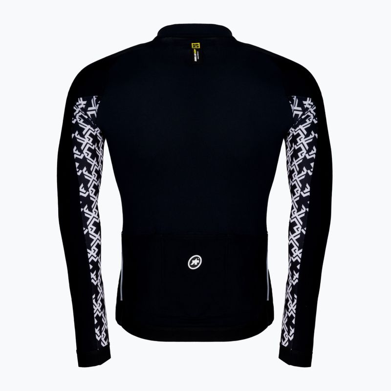 ASSOS Mille GT Spring Fall tricou de ciclism pentru bărbați negru 11.30.344.18 2