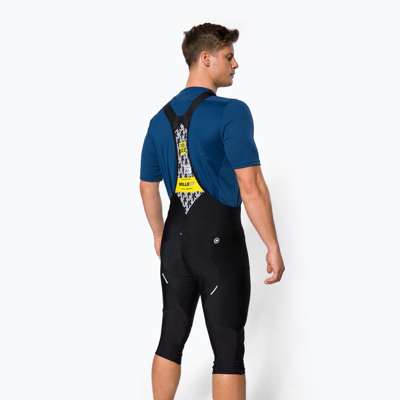 Pantaloni cu bretele ASSOS Mille GT pentru bărbați, negru 11.12.195.18 3
