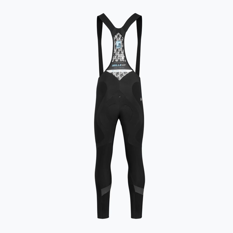 Pantaloni de ciclism ASSOS Mille GT Winter bibtights pentru bărbați negru 11.14.215.18 6