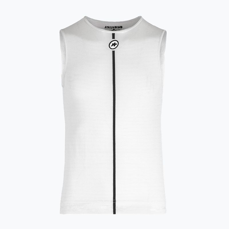Tricou termic pentru bărbați ASSOS Summer NS alb P11.40.428.57