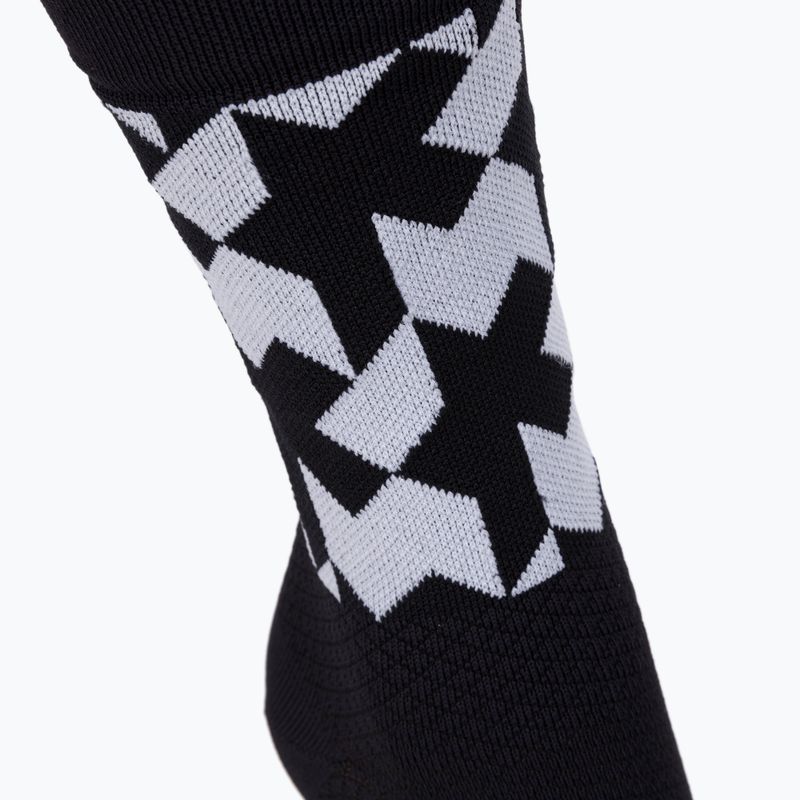 ASSOS Monogram șosete de ciclism negru P13.60.695.18 3