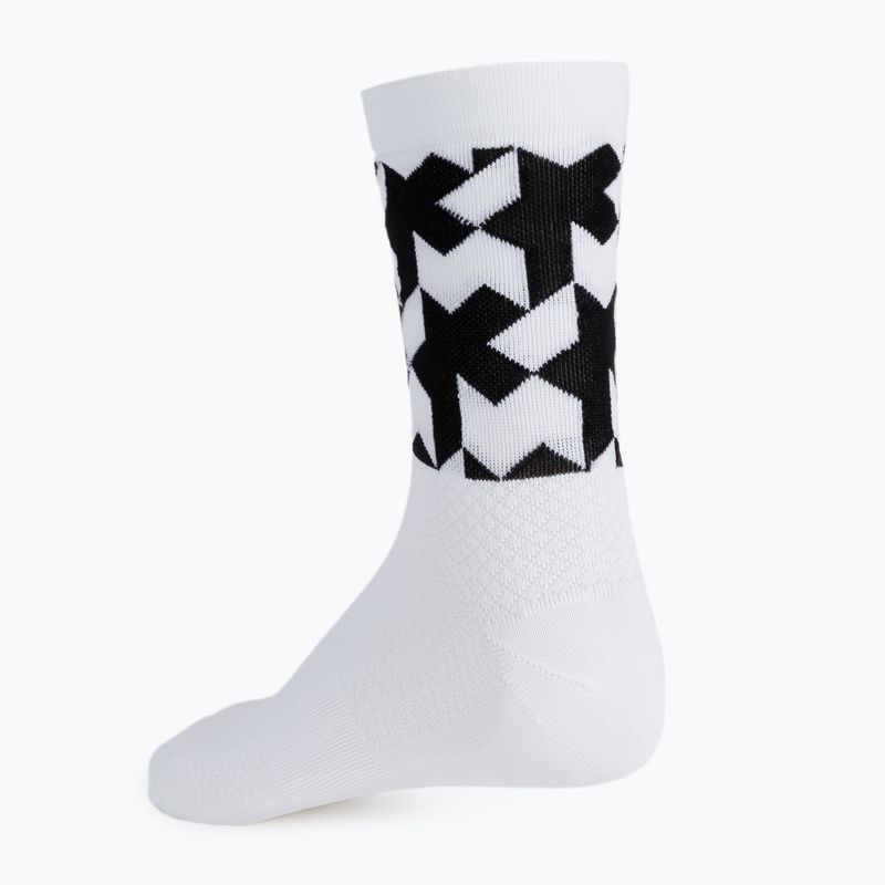 ASSOS Monogram șosete de ciclism alb P13.60.695.57 4