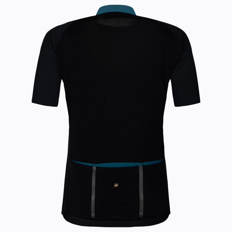 Tricou de ciclism pentru femei ASSOS Uma GTV C2 verde-negru 12.20.322.6G 2