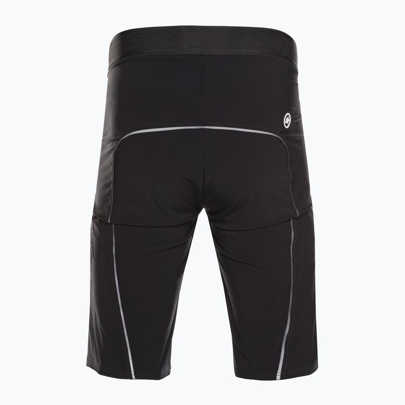 Pantaloni scurți de ciclism ASSOS Trail Cargo T3 pentru bărbați Negru 51.10.115.18 2