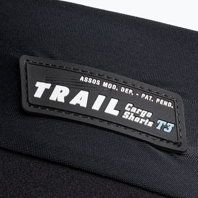 Pantaloni scurți de ciclism ASSOS Trail Cargo T3 pentru bărbați Negru 51.10.115.18 3