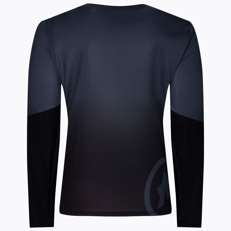 Bărbați ASSOS Trail Jersey T3 LS tricou de ciclism gri 51.24.210.70 2
