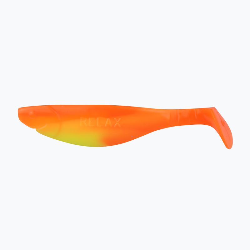 Relax Hoof 4 Laminated rubber lure 4 buc. Portocaliu / Mătase BLS4-L