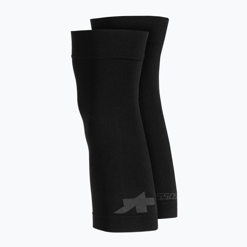 ASSOS Genunchiere pentru biciclete pentru copii Spring Fall Knee Warmers negru P13.80.830.18 2