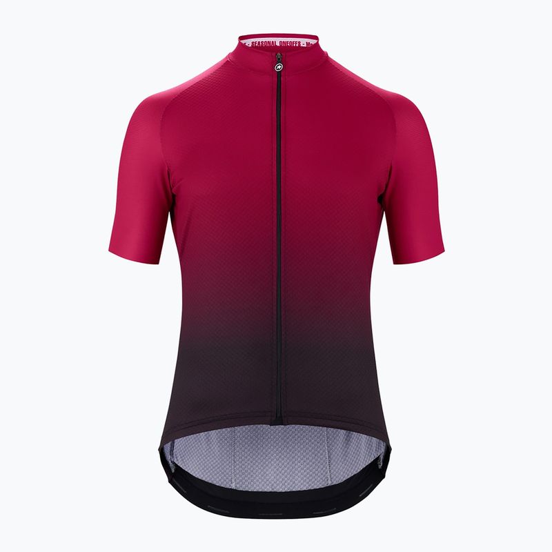 Tricou ASSOS Mille GT Jersey C2 Shifter roșu/negru pentru bărbați 11.20.311.4M