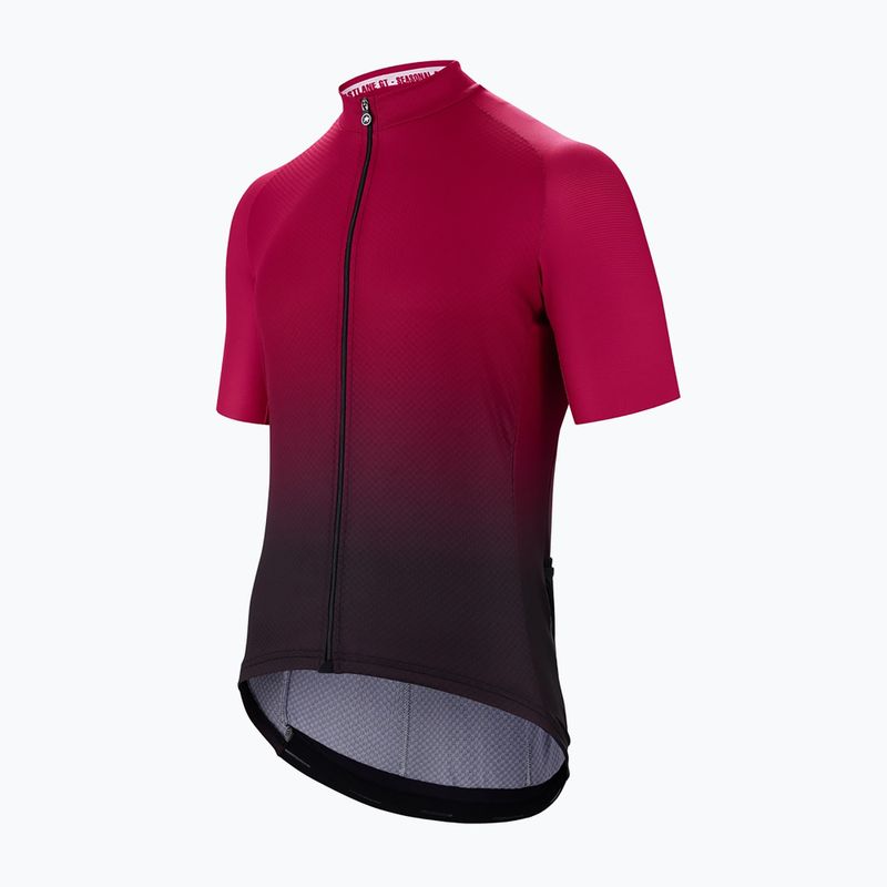 Tricou ASSOS Mille GT Jersey C2 Shifter roșu/negru pentru bărbați 11.20.311.4M 4