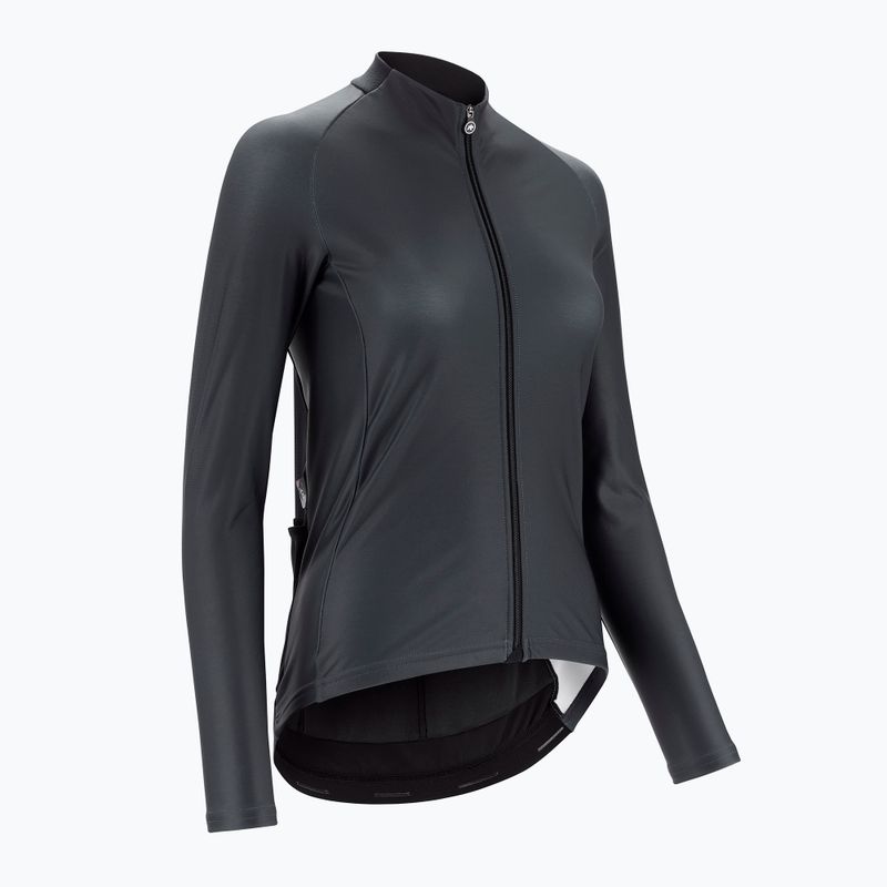 Tricou de ciclism pentru femei ASSOS Uma GT Spraing Fall LS gri 12.24.298.70 2