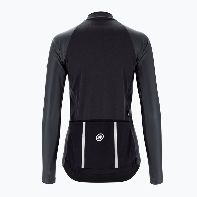 Tricou de ciclism pentru femei ASSOS Uma GT Spraing Fall LS gri 12.24.298.70 4