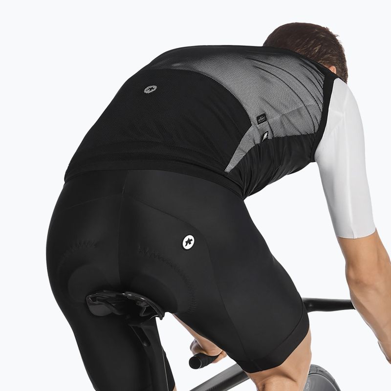 ASSOS Mille GT Wind C2 negru pentru bărbați, negru pentru ciclism 7