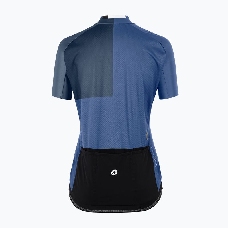 Tricou de ciclism pentru femei ASSOS Uma GT C2 EVO albastru 12.20.350.2A 2
