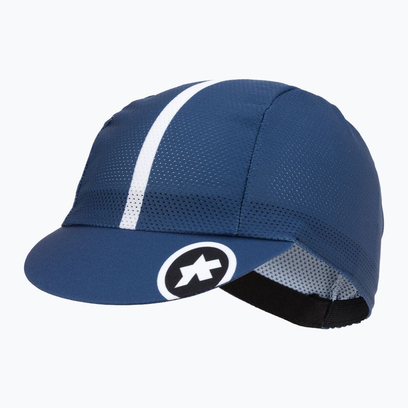 Căciulă de ciclism sub cască cu vizieră ASSOS Cap albastră P13.70.755.2A.OS 2