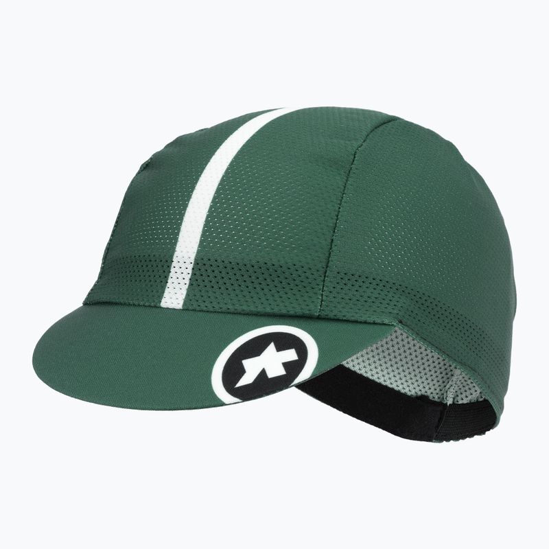 Căciulă de ciclism sub cască cu vizieră ASSOS Cap verde P13.70.755.6A.OS 2