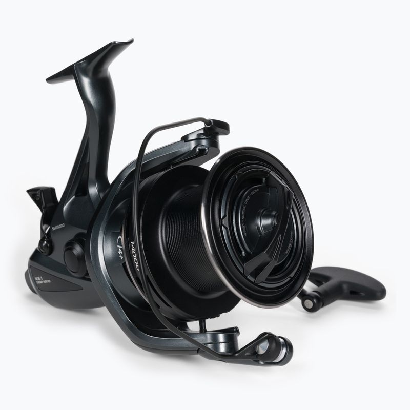 Tambur pentru crap Shimano Baitrunner CI4+ XTB negru BBTRCI4XTBLC