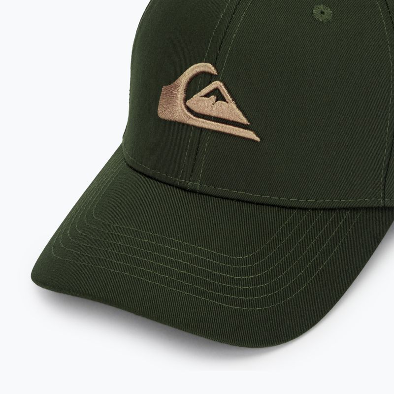 Șapcă pentru bărbați Quiksilver Decades dark olive 3