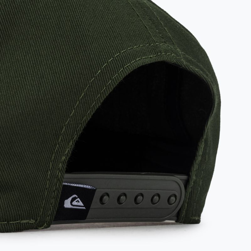 Șapcă pentru bărbați Quiksilver Decades dark olive 4