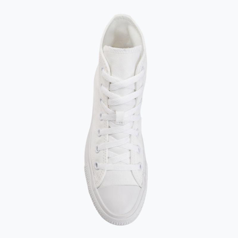 Teniși Converse Chuck Taylor All Star Classic Hi white/white/silver 5