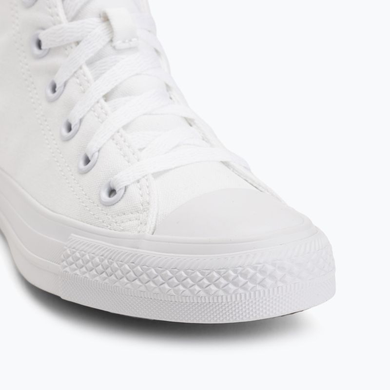 Teniși Converse Chuck Taylor All Star Classic Hi white/white/silver 7