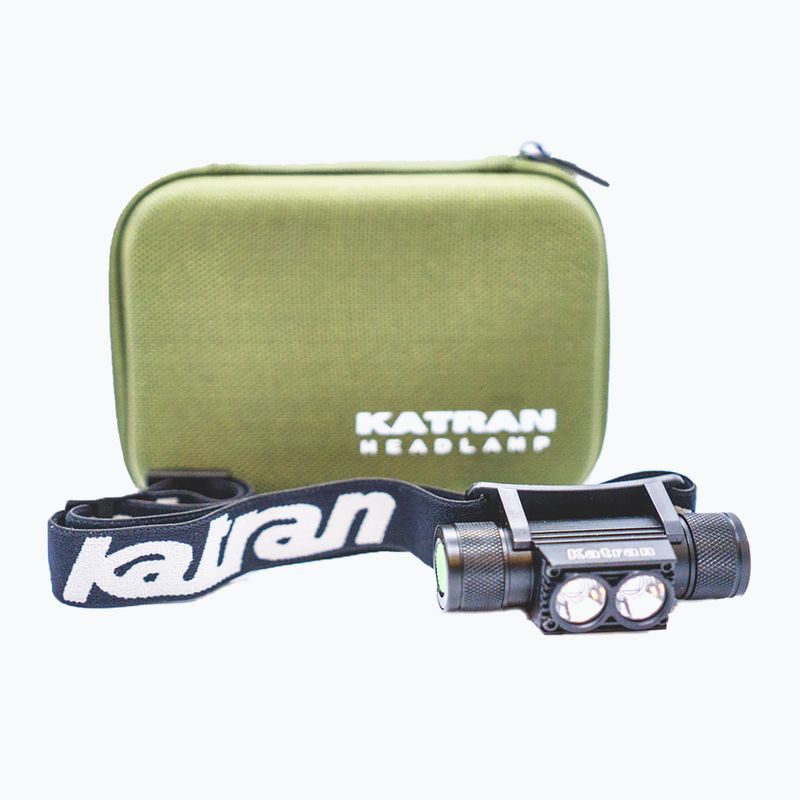 Lanternă frontală Katran W / B460 negru