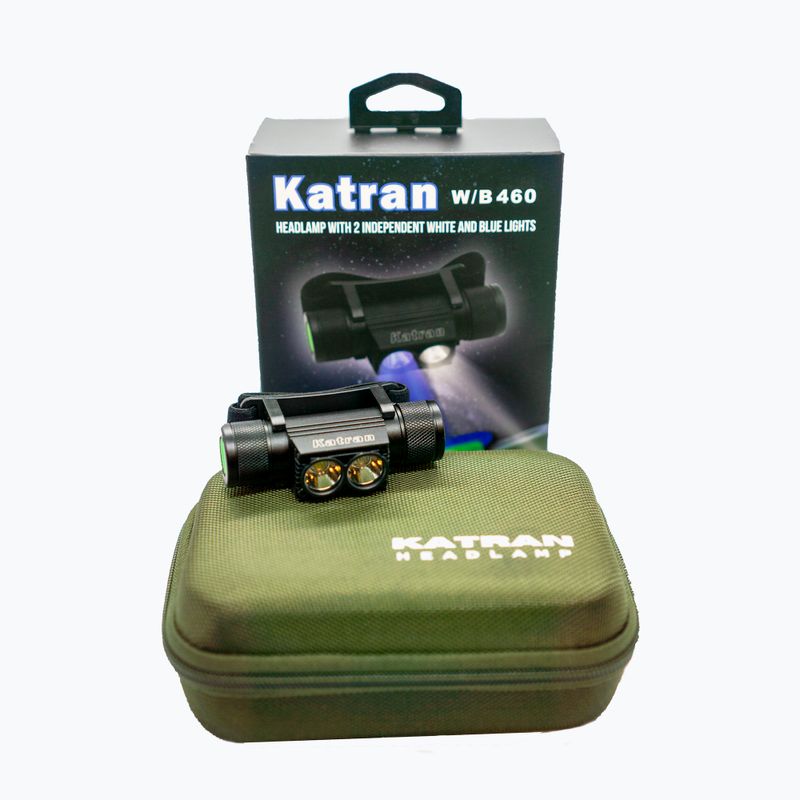 Lanternă frontală Katran W / B460 negru 2