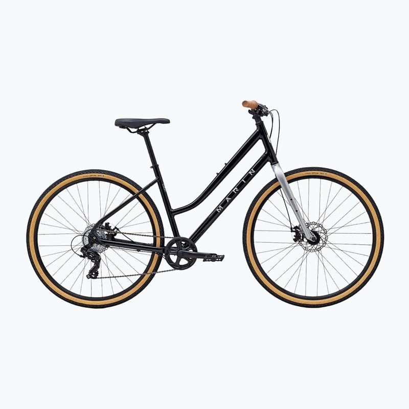 Bicicletă cross pentru femei Marin Kentfield 1 ST 700C black