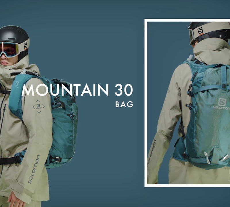 Salomon MTN 30 l rucsac de parașutism roșu LC1927600 15