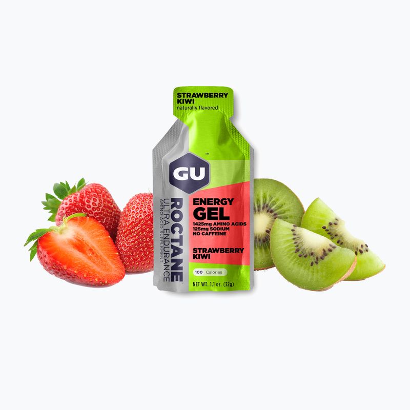 Gel energizant GU Roctane Energy Gel 32 g strawberry/kiwi 2