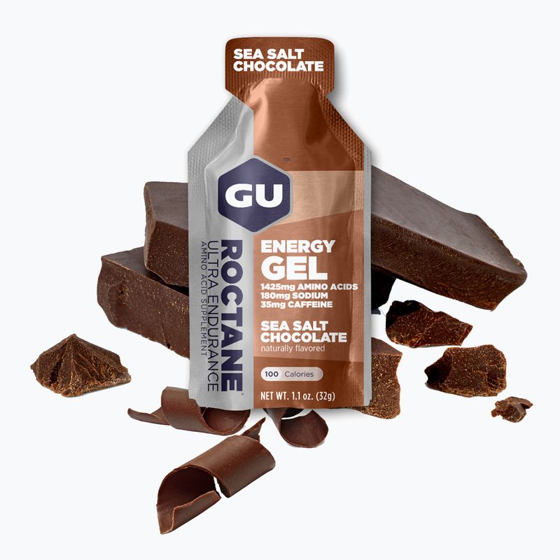 Gel energizant GU Roctane Energy Gel 32 g sea salt chocolate 2